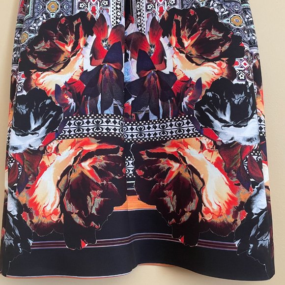 Clover Canyon Irish Box Neoprene Scuba Dress S Bodycon Stretch Party Going Out - Picture 9 of 11